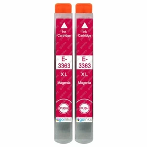 2 Magenta Tintenpatronen für Epson Expression Premium XP-540, XP-640, XP-830 - Bild 1 von 5