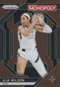 2024 WNBA Monopoly A'JA Wilson Brown # 043/249 WNBA3 - Bild 1 von 2