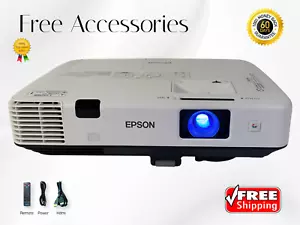 Epson PowerLite 1950 3LCD Projector 4,500 Lumens Full HD 2:3 Pulldown USB HDMI - Picture 1 of 16