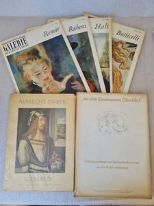 Large Vintage German Art Books - Drurer, Renoir, Rubens, Hals, Botticelli - Foto 1 di 10