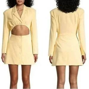 Danielle Bernstein WEWOREWHAT Cut Out Blazer Dress Size Small / NWOT - Picture 1 of 11