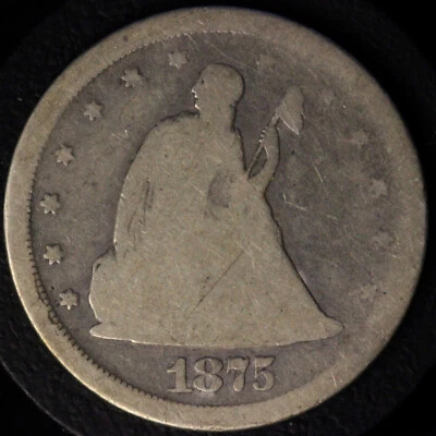 1875 S 20¢ Twenty Cent Piece - Image 1 of 2