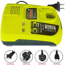 18V P117 Charger For RYOBI One+Plus High Capacity Lithium-Ion Battery P100 P108