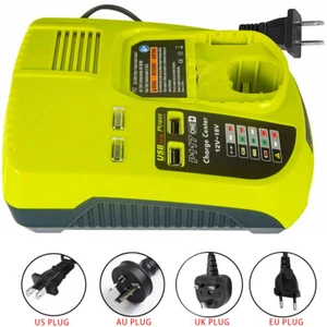 Cargador 18V P117 para batería de iones de litio de alta capacidad RYOBI One+Plus P100 P108 - Imagen 1 de 14