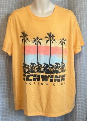 CAMISETA SCHWINN CYCLING CLUB NARANJA PÁLIDO XL. En muy buen estado.    S Foto 1 de 3