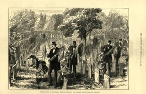 Decoration day Orphans father's graves, Glenwood Cemetery, Philadelphia 1876 - Picture 1 of 2