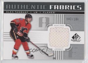 2011-12 SP Game Used Edition Authentic Fabrics /100 Alex Tanguay #AF-AT