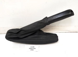 ✅ 01-06 OEM BMW E46 M3 325 330 Boot Hand Brake Handle Leather Black - Picture 1 of 13