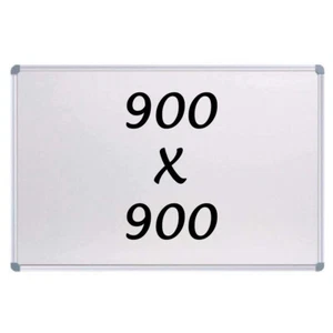 New Magnetic Whiteboard 900 X 900mm Writing Board Commercial 10yr Warranty - Picture 1 of 1