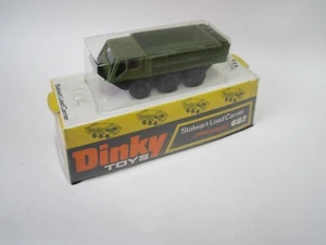 DINKY TOYS VEICOLI MILITARI SUPPORTO DI CARICO ROBUSTO 682 NUOVO ? - Foto 1 di 4
