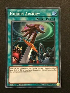 Armería Oculta | INCH-EN042 | Súper Rara | 1a | The Infinity Chasers | YuGiOh - Imagen 1 de 3