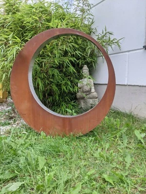 Edelrost GartenStecker Gartenfigure Skulptur,Normalstahl,Stainless,032127, D95cm - Bild 1 von 4