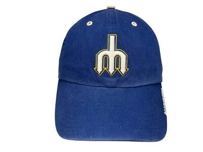 '47 SEATTLE MARINERS Retro Azul LOGO TRIDENTE MLB GORRA DE BÉISBOL Verano Fan Gimnasio Gorra Foto 1 de 4