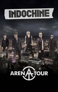 INDOCHINE ARENA TOUR - Affiche de tournée - Poster des concerts - Nicola Sirkis - Photo 1/1