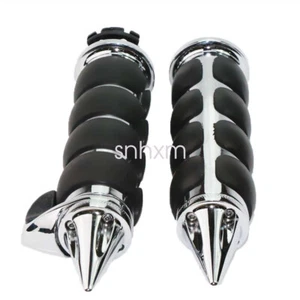 1" Hand Grip Chrome For Yamaha Royal Star XVZ1300 C Venture Tour Deluxe - Picture 1 of 12
