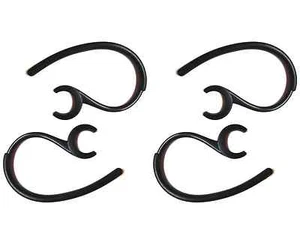 4 Black Earhooks for Emerson Bluetooth EM227 EM228 WM EM-277 EM-228 Clip Loop - Picture 1 of 1