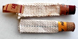 Lote de 2 nuevas mechas de lámpara de queroseno de aceite de tiro central Aladdin modelo 21 y 21C - Imagen 1 de 2