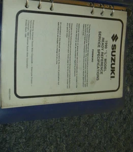 1990 Suzuki DR250SL Dual Sport Motorcycle Specifications Reference Manual xz - Picture 1 of 10