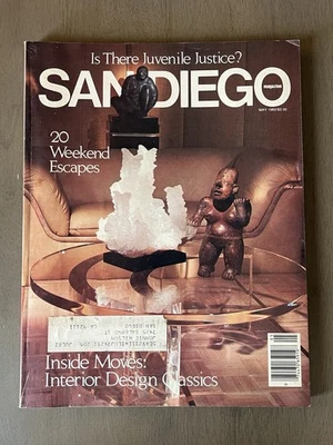 May 1982 San Diego Magazine Juvenile Justice Weekend Escapes Black Dahlia Good - Image 1 of 4