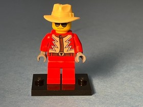 LEGO Town Minifig #10655 -Monster Truck Driver-twn183 -Light Scratches/No Cracks