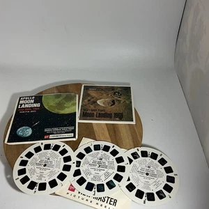 Apollo Moon Landing View Master Reels Booklet And Envelope 1969 - Picture 1 of 6