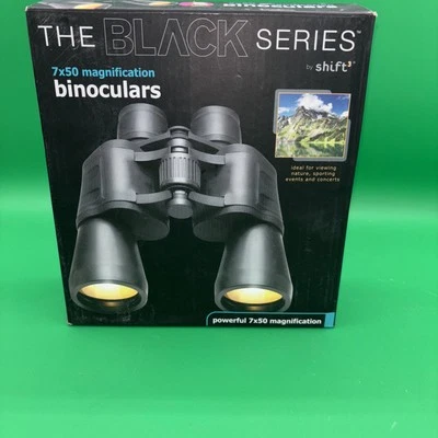 The Black Series by Shift3 7x50 Magnification Binoculars New Open Box - Image 1 of 4