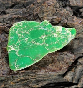 Natürlicher grüner Carico Lake Türkis 34,20 ct poliert grob T14539 Geburtstagsgeschenk - Bild 1 von 7