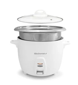ERC-2020 Electric Rice Cooker with Stainless Steel Inner Pot Makes Soups, Ste... - Picture 1 of 6