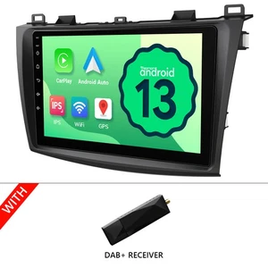 DAB+ M3BLA13 Android 13 Car Stereo Radio GPS CarPlay Head Unit For Mazda 3 10-13 - Picture 1 of 21