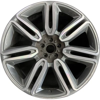 Оригинальное колесо Bentley Continental обработанное серое 21 дюйм 2017 обод 3W0601025FN - Изображение 1 из 4