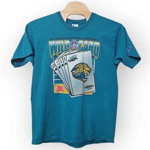1997 Jacksonville Jaguars Wild Card Weekend ProPlayer Vintage NFL Shirt XL - Bild 1 von 7
