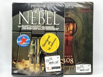 Stephen King: Zimmer 1408 + Der Nebel | DVD Neu OVP Folie - Steelbook Edition - Bild 1 von 4