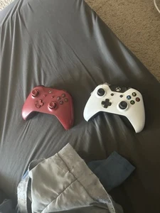 Used And A Bit Button Sticky And Damaged But Working Xbox One Controllers - Picture 1 of 2