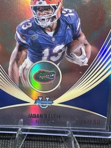 2025 Bowman University Chrome Path To Glory Jadan Baugh Florida Gators Blue /150 - Bild 1 von 3