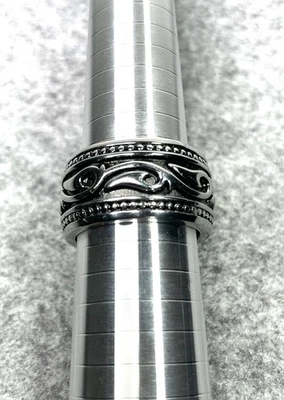 Stainless Steel Tribal Irish Celtic Love Infinity Knot Band Ring Size 13 Unisex - Image 1 of 4