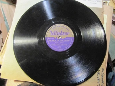 SQUARE DANCE Sundowners Band BELLE OF SAN ANTONE/ Heart of my Heart WINDSOR 7134 - Image 1 of 3