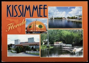 Kissimmee Florida Multi View Postcard - Picture 1 of 2
