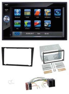 Blaupunkt SD Bluetooth 2DIN MP3 USB AUX Autoradio für Opel Corsa C Meriva Signum - Bild 1 von 8