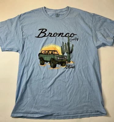 Ford Bronco T-Shirt Mens XL  Bronco Country Cotton Official Licensed Product - Image 1 of 4
