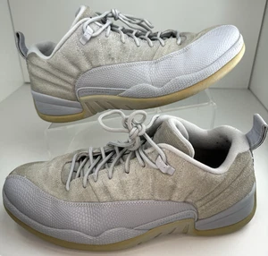 Air Jordan 12 Retro Low Wolf Grey Herren Größe 10 Wildleder Leder (308317-002) 2016 - Bild 1 von 12