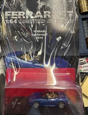 FERRARI CALIFORNIA T 2014    1/64 die-cast + BOOKLET  Limited edition - Immagine 1 di 2