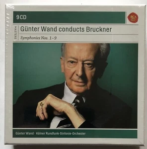 Günter Wand Conducts Bruckner Symphonies Nos. 1 - 9 9 CD Box Set New 88697776582 - Picture 1 of 4