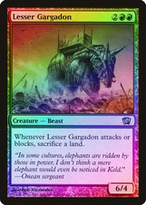 Lesser Gargadon FOIL 8th Edition NM Red Uncommon MAGIC GATHERING CARD ABUGames