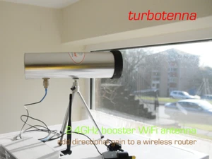 Kit antenna direzionale TurboTenna waveguide hotspot WiFi in esecuzione su Windows 10 - Foto 1 di 5