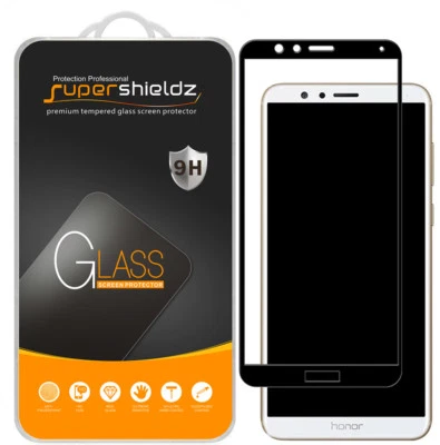 2x Supershieldz para Huawei Honor 7X Cubierta Completa Vidrio Templado Protector de Pantalla Foto 1 de 4