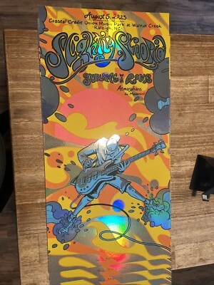 RAINBOW FOIL POSTER Slightly Stoopid SUBLIME Raleigh 2023 S/N #/100 James Flames - Image 1 of 4