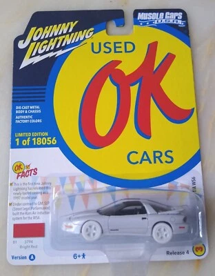 JOHNNY WHITE LIGHTNING JLSP194 A JLMC028 1997 PONTIAC FIREBIRD TA WS6 1/64 Chase - Image 1 of 3
