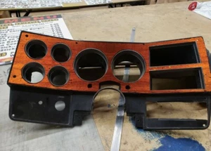 C10 Chevrolet Square Body 1977-80 Driver Cluster Trim Orange Wood Insert Sticker - Picture 1 of 10