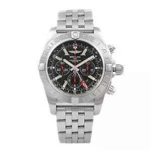 Montre automatique Breitling Chronomat GMT chronographe acier AB041210/BB48-384A - Photo 1 sur 6