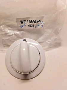 WE1M654 für GE Trockner Timer Bedienknopf (NAGELNEU) - Bild 1 von 1